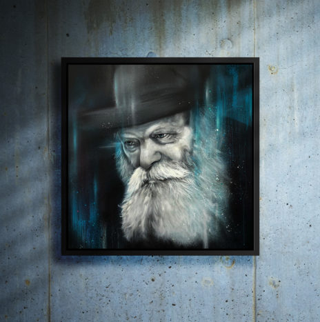 Rabbi Loubavitch blue