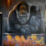 Fresque murale « RUR Dave baranes » – street art trompe-l'oeil par Dave Baranes