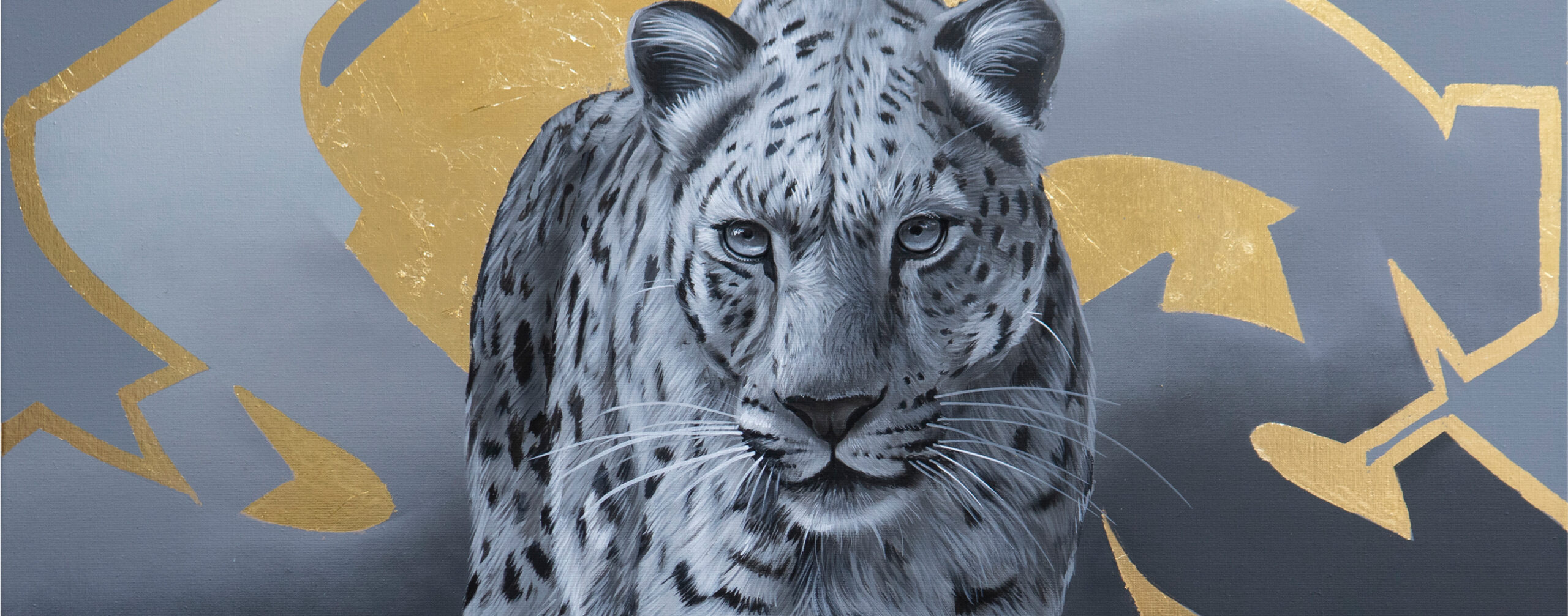 Fresque murale « Dave Baranes gold » – street art trompe-l'oeil par Dave Baranes
